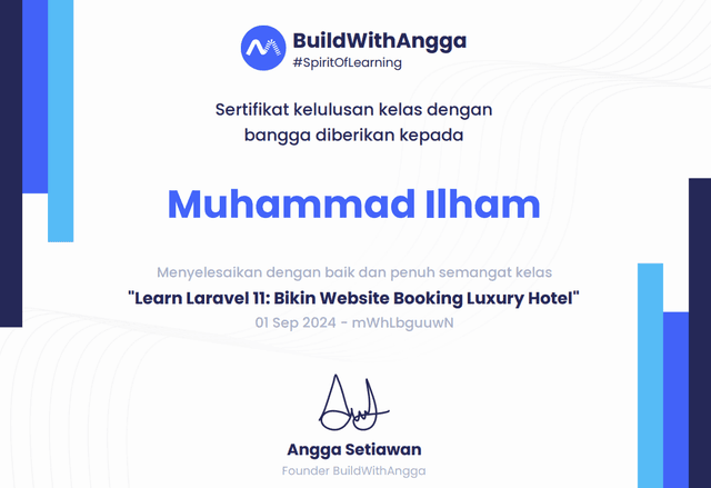 Learn Laravel 11: Bikin Website Booking Luxury Hotel